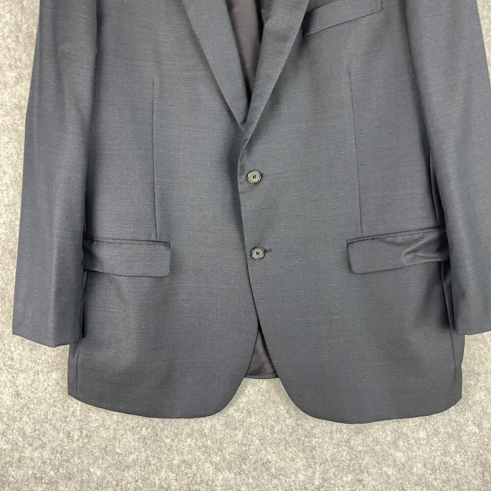 Brooks Brothers 1818 Madison Blazer Jacket Men 46R Blue Wool Vitale Barberis USA